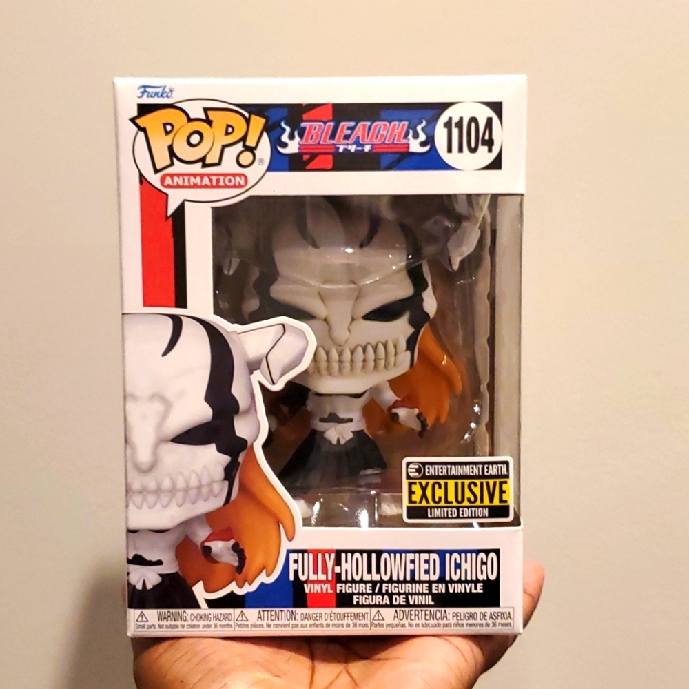 BLEACH Anime Funko Pop #1104 Fully - Hollowfied Ichigo Entertainment Exclusive
